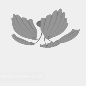 כנף נברשת עיצוב מסוגנן דגם תלת מימד