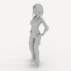 Women Clothing Standing Character