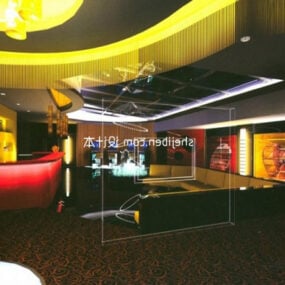 Club Bar Decor 3d-model