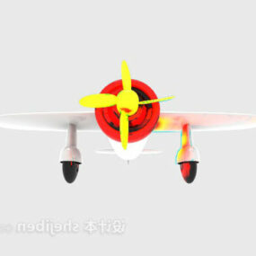 Avion Vought F8 modèle 3D