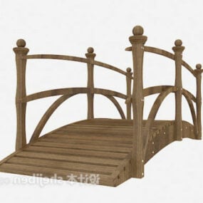 3д модель Деревянного моста