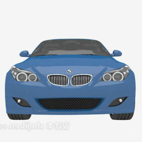 Sedan Car Bmw Blue 3D model