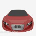 Coche Audi rojo