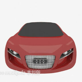 Red Audi Car 3d model