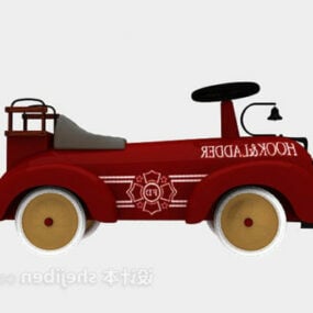 Rotes Sportwagen-Konzept-3D-Modell