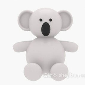 Stuffed Toy Teddy Bear V1 3d model