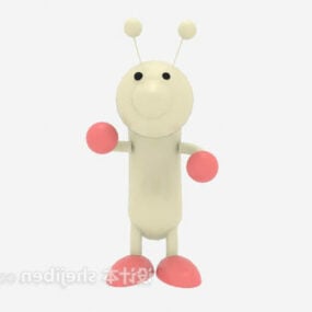 Dětská vycpaná hračka mravenec 3D model