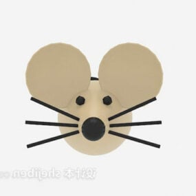 子供ぬいぐるみマウス 3D モデル