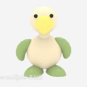 Children Stuffed Toy Duck 3d model