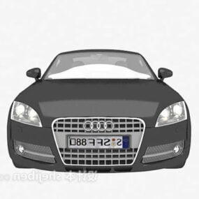 Audi Car Black Color 3d model
