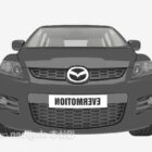 Black Mazda Sedan Car
