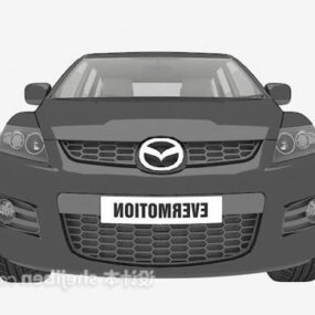 Black Mazda Sedan Car 3d model