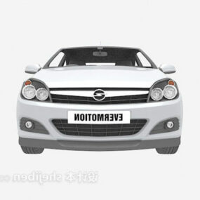 Suv Car White Painted 3d model