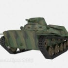 탱크 3d 모델 .