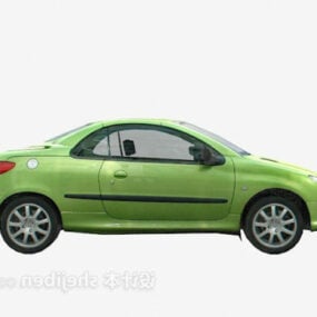 Green Couple Car 3d model