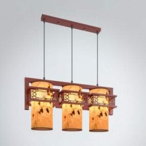 Chinese Ancient Style Chandelier 3d model