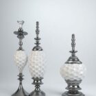 European Elegant Royal White Vase Set