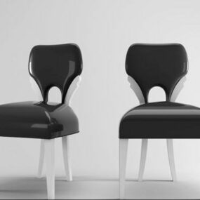 Single Chair Modern Shape 3d model