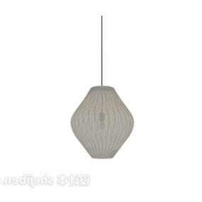 Modernisme glans bamboe schaduw 3D-model