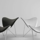 Cadeira criativa para espaço minimalista