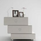 The Bedside Table Stylized Drawers