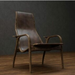 放松皮椅3d模型