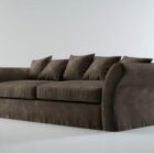 Double Sofa Leather Material