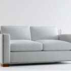 Double Sofa Fabric Grey