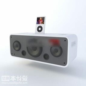 Ipod met luidspreker 3D-model