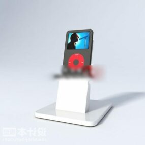 Ipod With Stand 3d model