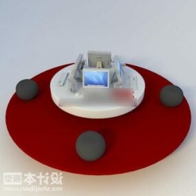 Modelo 3D da Exposição de Produtos Eletrônicos da Apple