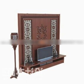 Classic Chinese Tv Cabinet 3d model
