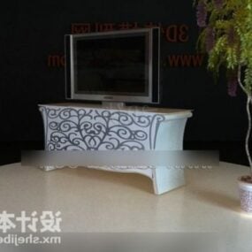 Tv Cabinet Bedroom 3d model