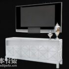 Tv Cabinet White Style