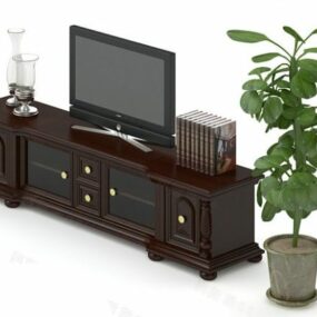 Tv Cabinet Classic Style 3d model