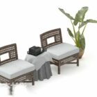 County Table And Chair Set
