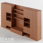 Wooden Wall Home Tv Cabinet