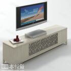 Common Tv Cabinet With Television