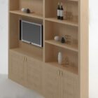 Tv Cabinet Wooden Modern Style
