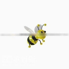 Bee Cartoon Animal 3d model