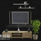 Model 3D Kabinet TV .