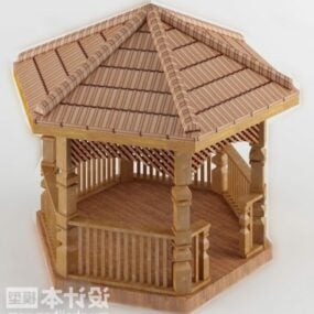 Pavillon Gazebo modèle 3D