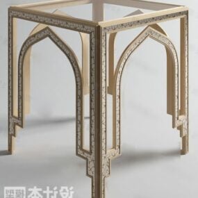 مدل غرفه اسلامی منظره سه بعدی