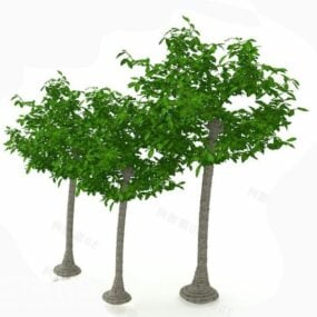 Small Leaf Tree 3d model
