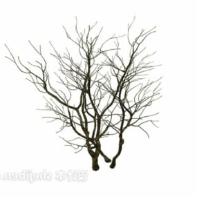 죽은 나무 식물 3d 모델
