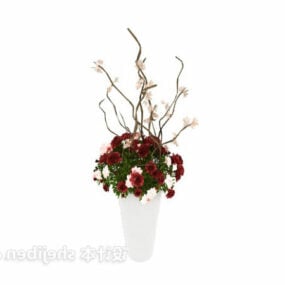 Model bunga Hemerocallis 3d