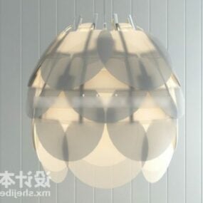 Flower Wing Ceiling Lamp 3d model