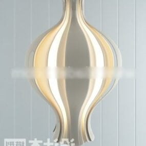 Modernism Bloom Ceiling Lamp 3d model
