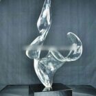 Abstract Silver Sculpture Decoration