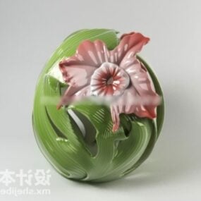 Model 3D kwiatu wazonu Sansevieria